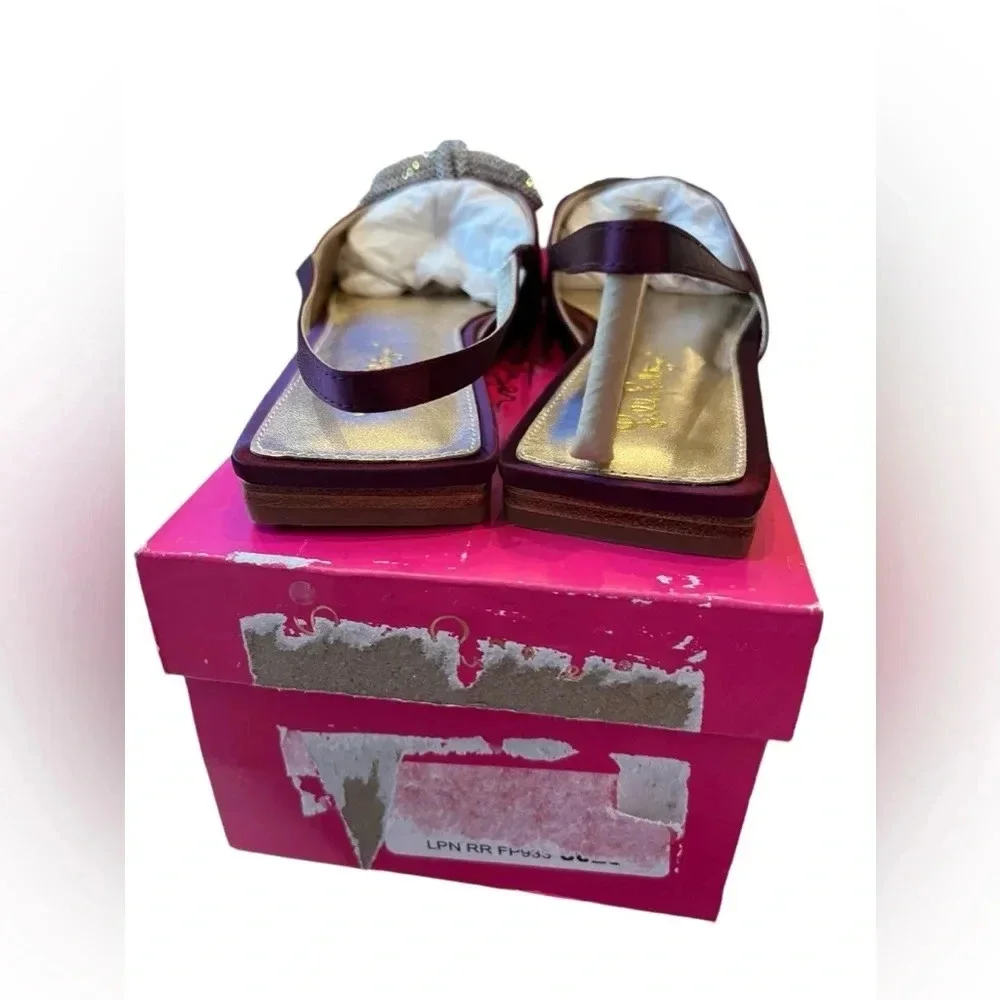 NIB Lilly Pulitzer Brit Slingbacks